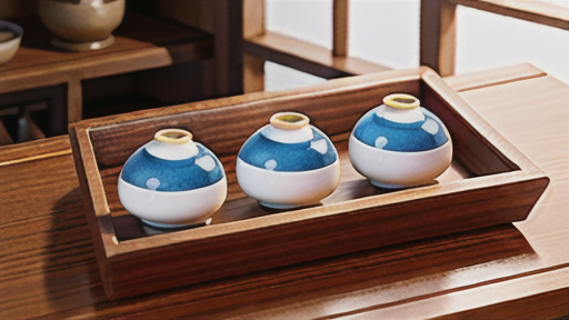 酒袋に詰めた醪を槽に並べる：最初の滴「荒走り」