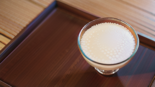 高精白米の日本酒を味わう
